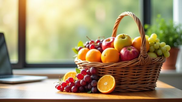 Boostez le bien-être au travail grâce à des paniers de fruits